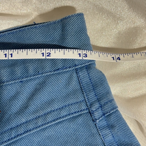 Blue Denim High Waisted Shorts by Styles To Go, size 6 - Picture 7 of 8